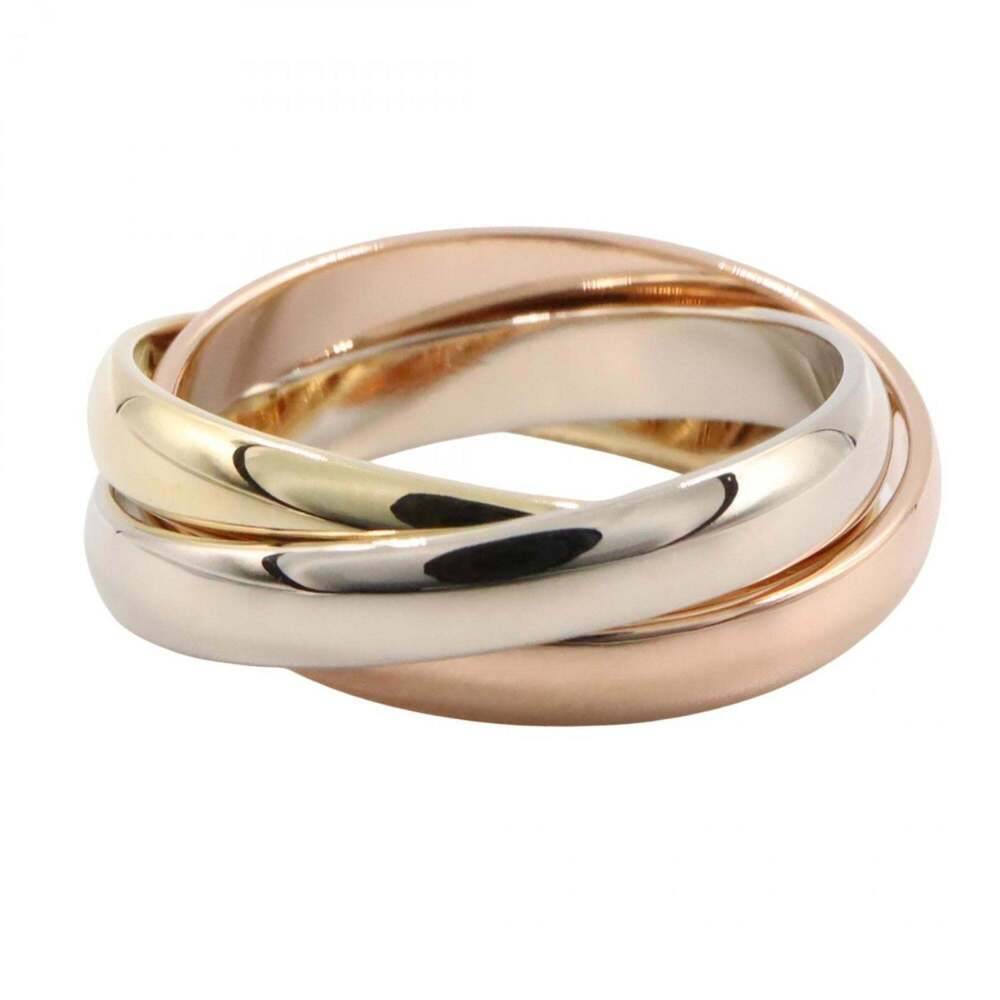 CARTIER Authentic 18k Gold Trinity Ring - Picture 2 of 6
